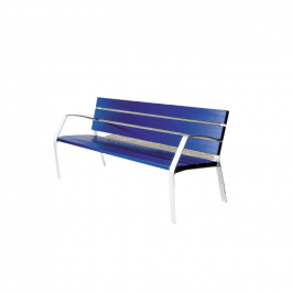 BANC MODO-10 7 LAMES 180 CM EN ALU