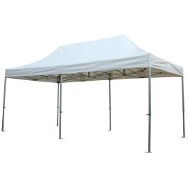 Stand Pliant Pro 3x6m - 18m², Tente, Barnum, Tonnelles, Chapiteaux, Kiosque, Tente de réception, Abri pliant