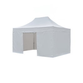 Stand Pliant Pro 3x4,5m - 13,5m², Tente, Barnum, Tonnelles, Chapiteaux, Kiosque, Tente de réception, Abri pliant