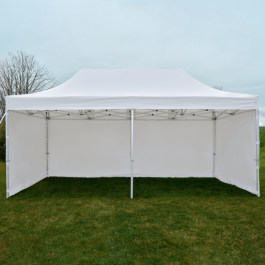 Stand Pliant Pro 3x6m - 18m², Tente, Barnum, Tonnelles, Chapiteaux, Kiosque, Tente de réception, Abri pliant